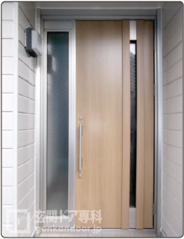 東京都 豊島区 で YKKAP 断熱リフォーム玄関ドア S29型♪